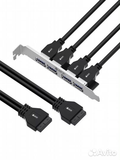 Планка портов в корпус 4 usb 3.0