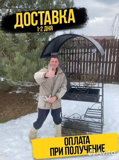 Мангал с крышей