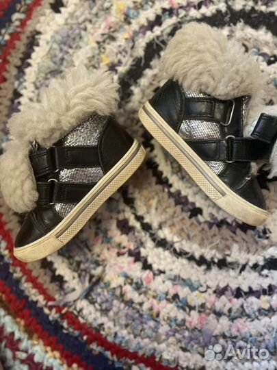 Кеды зимние для девочки