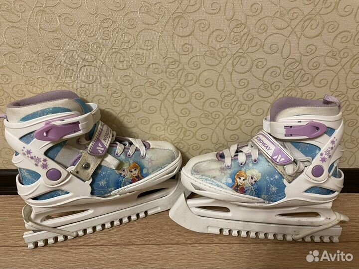 Коньки раздвижные для девочки