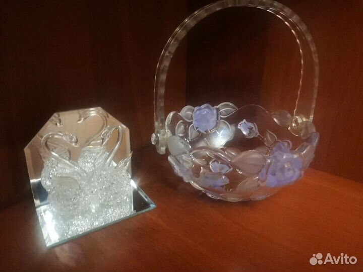 Конфетница стекло