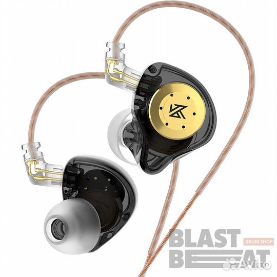 Мониторные наушники KZ EDX PRO Black (kzedxpbk)