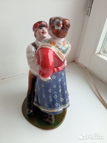 Статуэтка танец Кадриль Карапет плясунья пляска