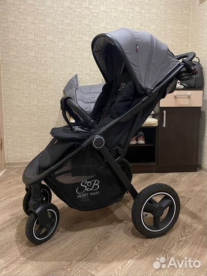 Коляска всесезонная прогулочная Sweet baby