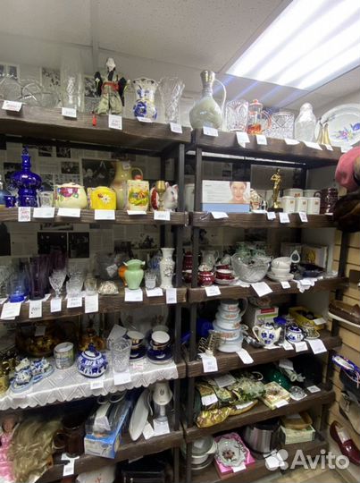 Принимаем на комиссию посуду,домашнюю утварь, бижу