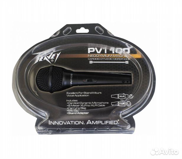 Peavey PVi 100 1/4 Микрофон вокальный (USA)