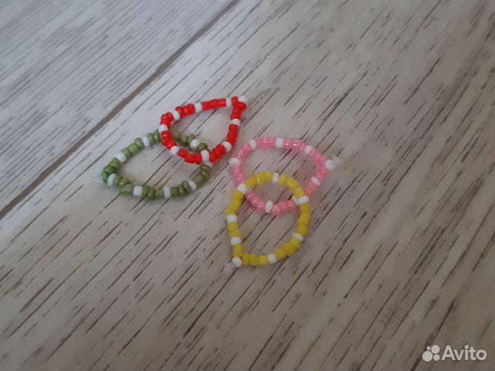 Кольца из бисера