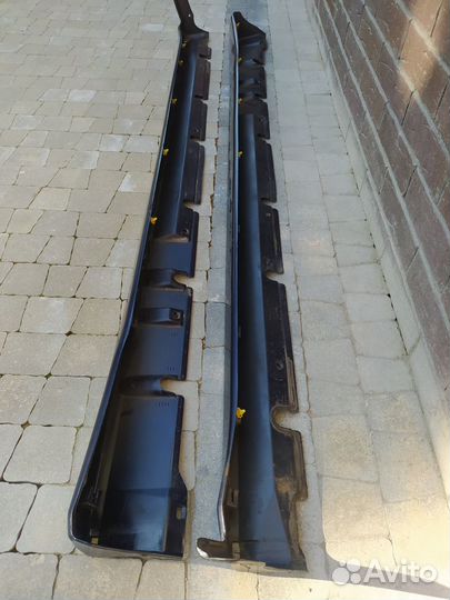 Накладки порогов митсубиси каризма