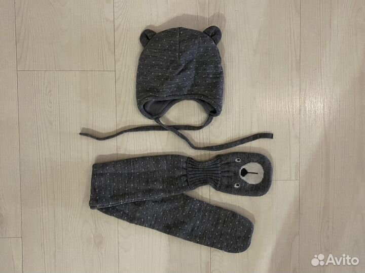 Комплект: шапка и шарф Crockid