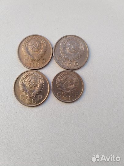 Погодовка монет СССР1948-1957 г