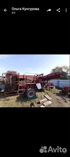 Картофелеуборочный комбайн кку2