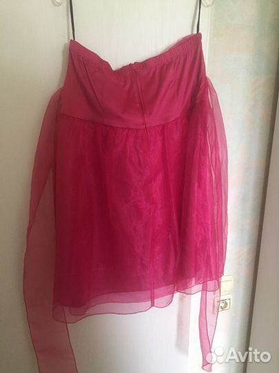 Платье Ruby Rox фатин розовое 64 размер 20 USA