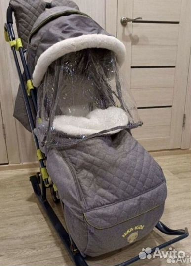 Коляска санки