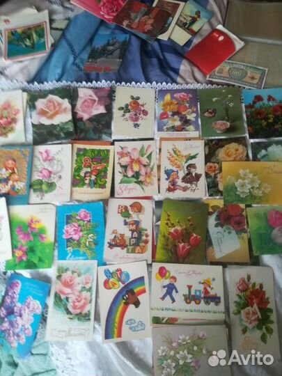 Открытки СССР разные