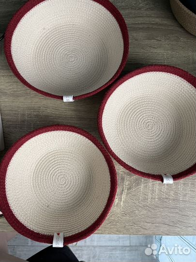 Корзина из хлопкового шнура