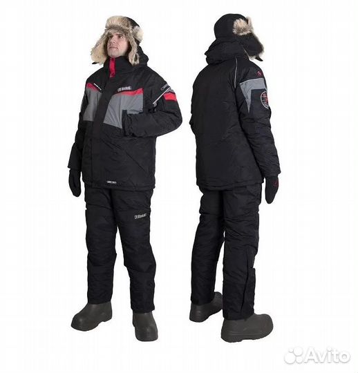 Костюм зимний Alaskan Dakota серый/черный