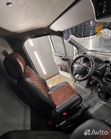 Авточехлы из алькантары Газель Next