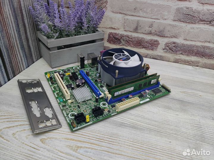 Комплект LGA1155 / RAM 4 GB / G620 / Кулер