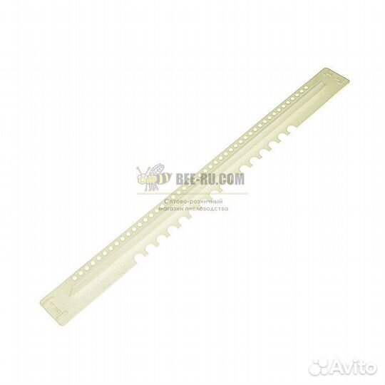 Заградитель летка 2-позиционный (пластик, белый, N