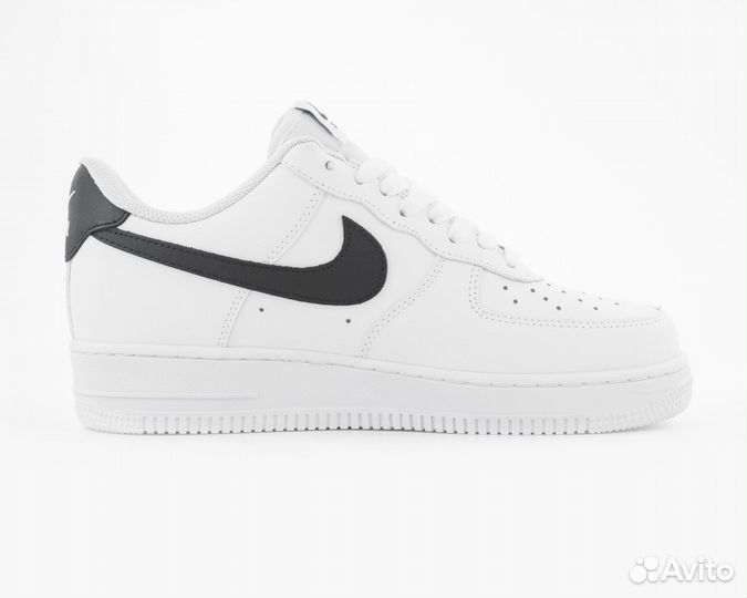 Мужские Кроссовки Nike Air Force 1 ’07 White Black