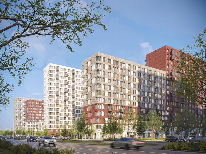 1-к. квартира, 36,5 м², 2/17 эт.