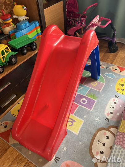 Детская горка пластиковая