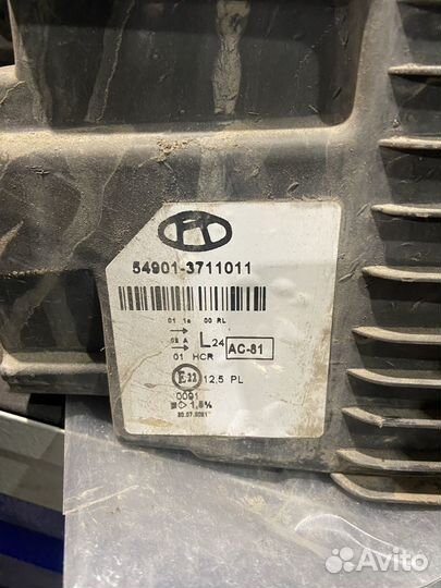 Фара левая камаз к5