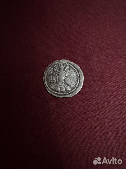 Драхма сасанидов, шапур II 309-379гг