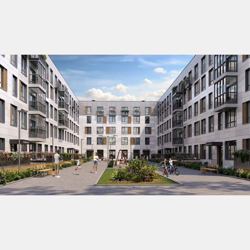 2-к. квартира, 47,5 м², 3/5 эт.