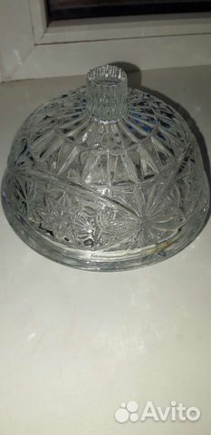 Ваза конфетница хрусталь СССР