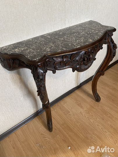 Консоль антикварная декоративная в дворцовом стиле