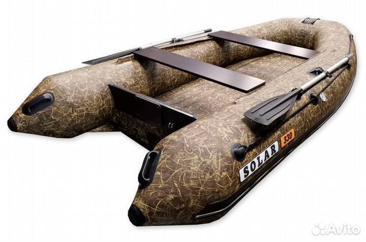 Лодка камуфляж solar-330К(оптима)