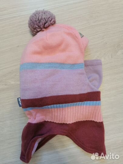 Шлем зимний для девочки 50-52