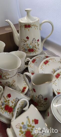 Сервиз чайно-кофейный Budlet fine China ivory