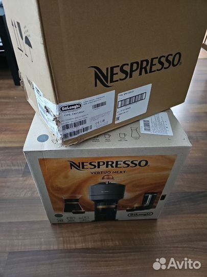 Капсульная кофемашина delonghi nespresso vertuo