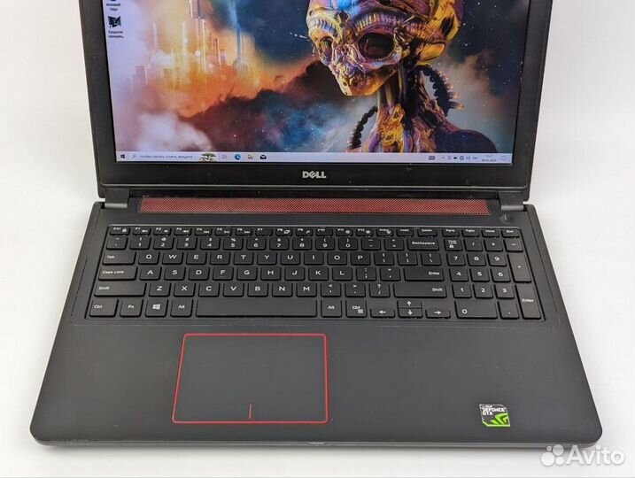 Dell 15 i5-7300HQ 8GB GTX1050(4) SSD