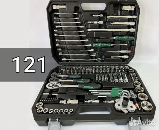 Наборы ключей 121 предмет