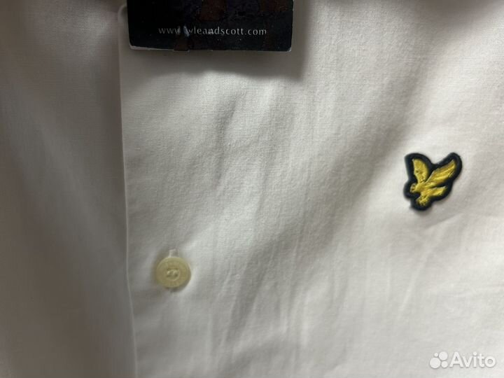 Рубашка lyle scott оригинал белая