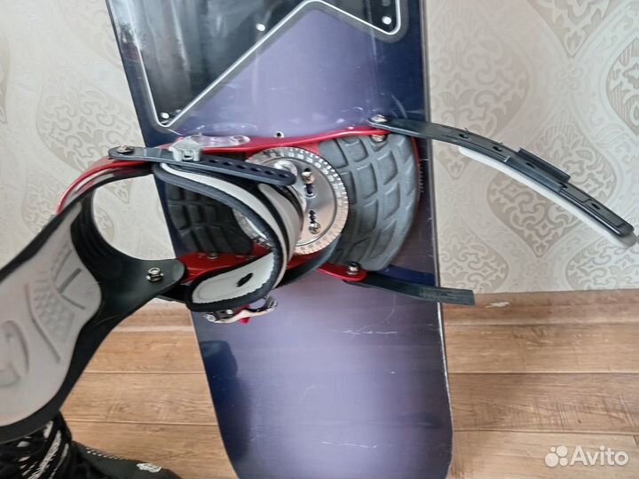 Сноуборд burton 161см + Ботинки+крепы