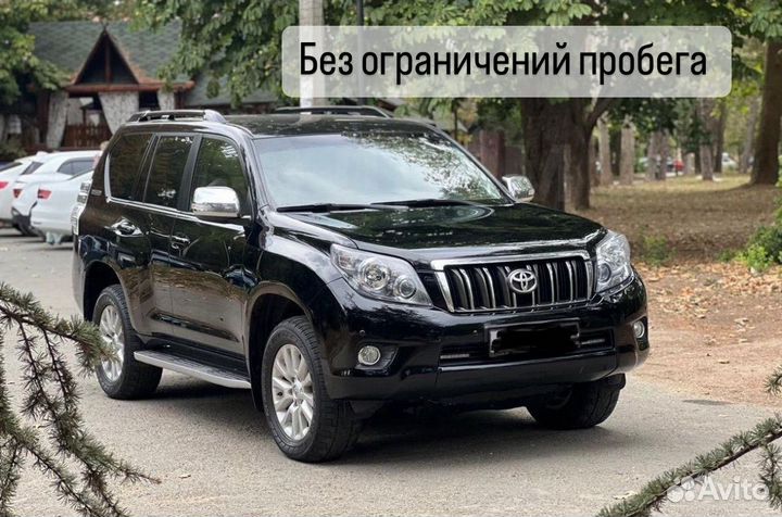 Прокат внедорожника toyota land cruiser prado