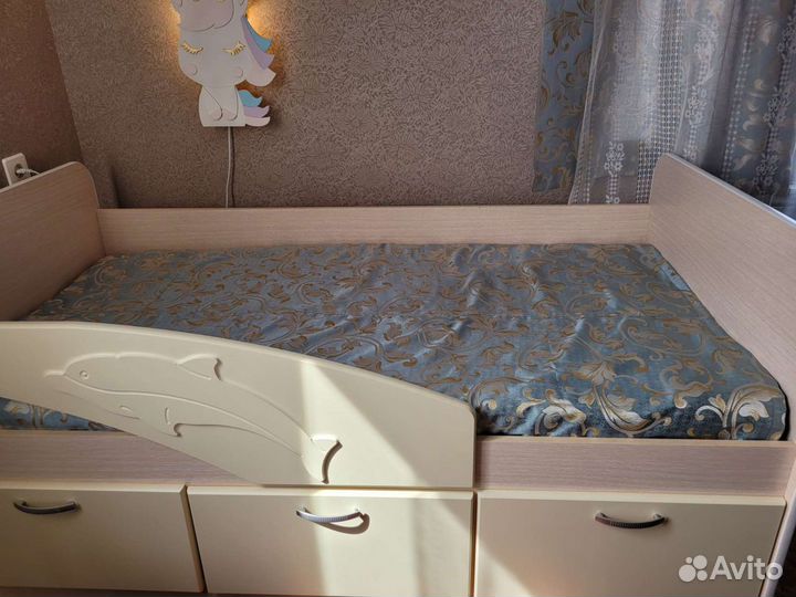 Детская кровать от 3 лет с матрасом
