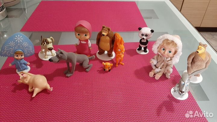 Игрушки маша и медведь