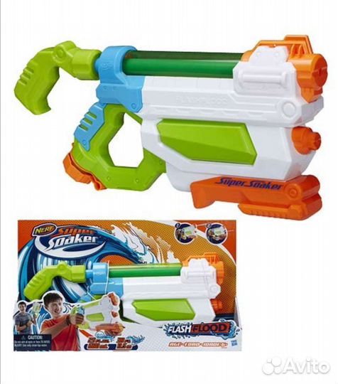 Nerf Super Soaker 2 в 1