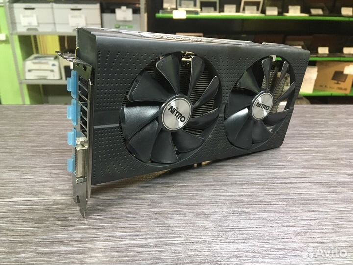 Видеокарта Sapphire nitro radeon RX 570 4Gb