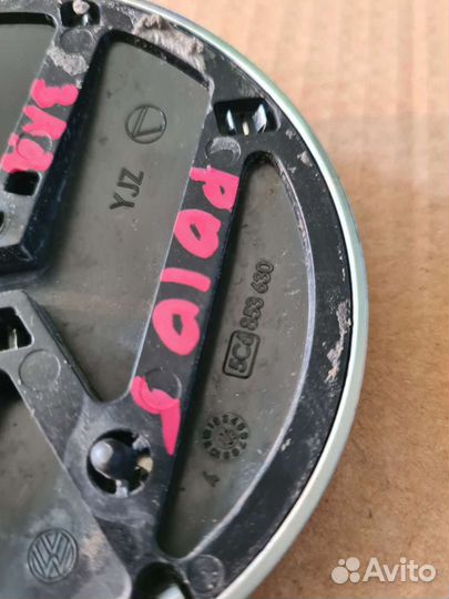 Эмблема задняя Volkswagen Polo 2013