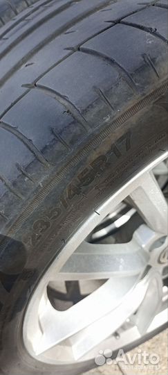 Колеса в сборе r17 летние