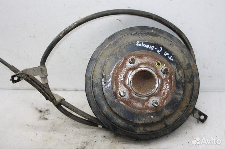 Барабан тормозной hyundai solaris 2017