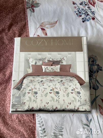 Постельное белье cozy home 2.0, евро новое