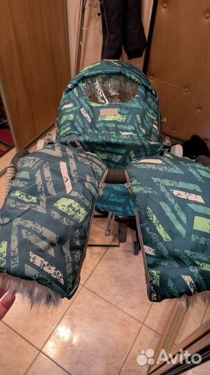 Детские санки коляска Ника 7-8sk