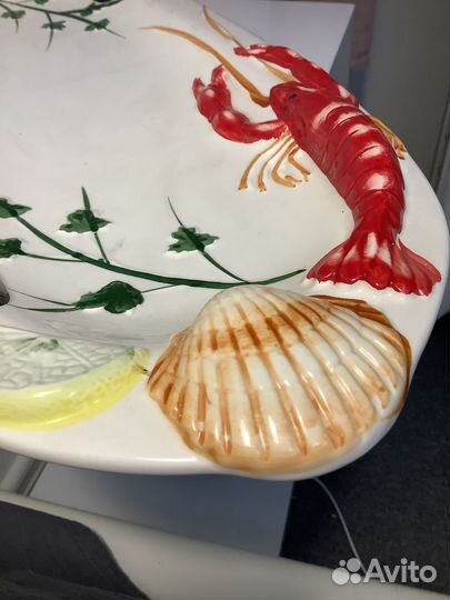 Блюдо овальное для морепродуктов